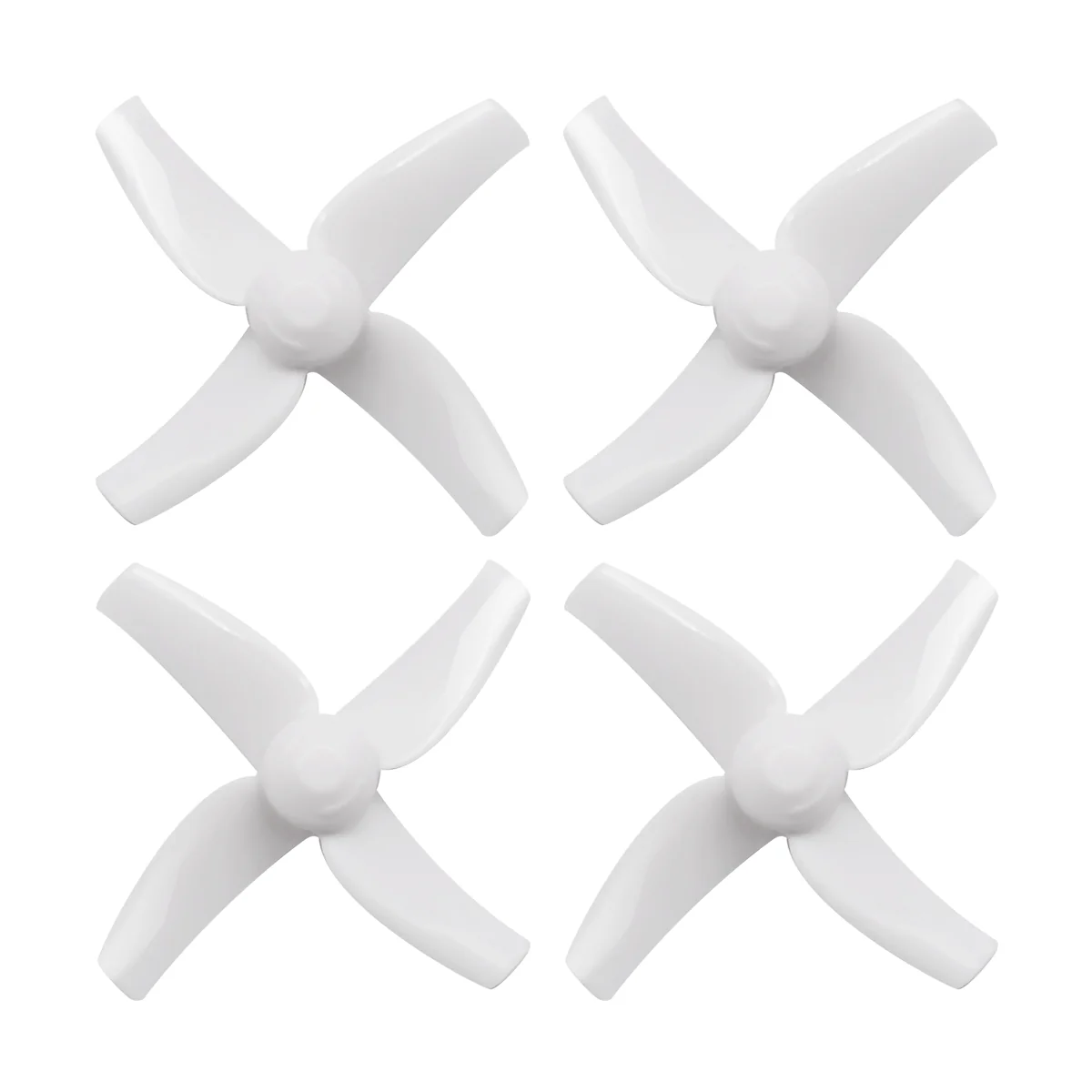 48mm 4-blade Micro Whoop Propellers (1.0mm shaft)