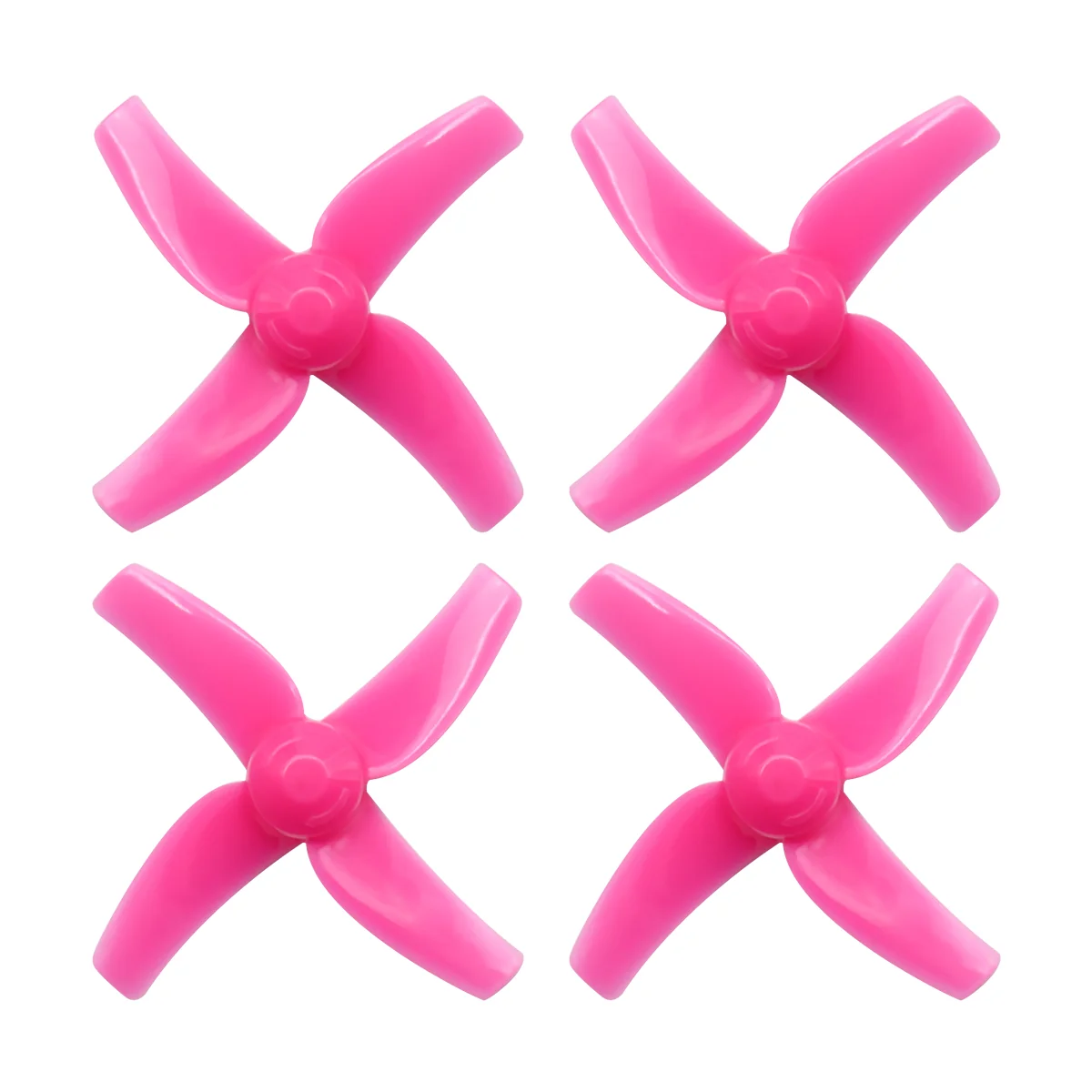 48mm 4-blade Micro Whoop Propellers (1.0mm shaft) - Image 2